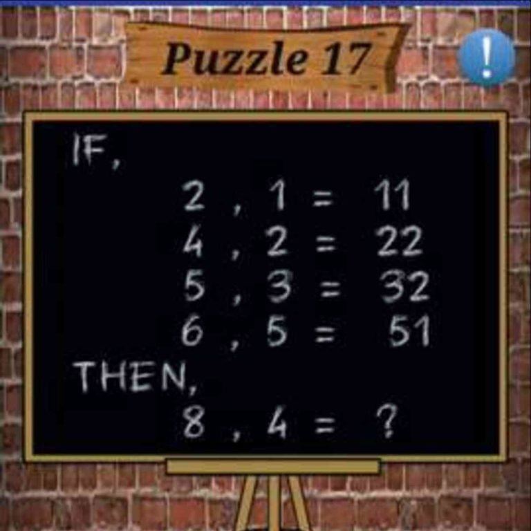Math Puzzles Game Level 17 Answer with Solution » Puzzle Game Master