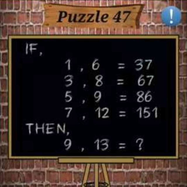 Math Puzzles Game Level 47 Answer With Solution Puzzle Game Master Math Puzzles Game Level 47 Answer With Solution Puzzle Game Master
