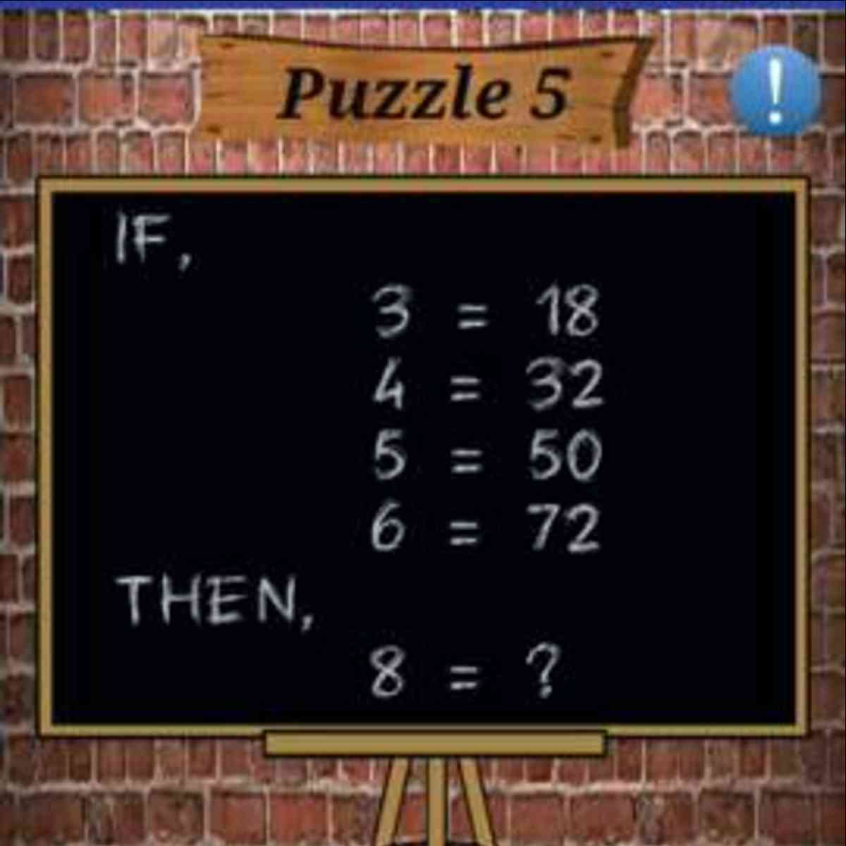 Math Puzzles Game Level 5 Answer with Solution » Puzzle