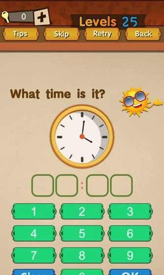 Super Brain Level 25 Solution What Time Is It Puzzle Game Master