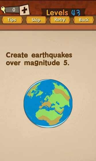 Super Brain Level 43 Solution Create Earthquake Puzzle Game Master