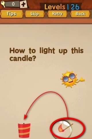 Super Brain Level 126 Solution How To Light Up The Candle Puzzle Game Master