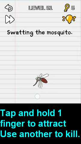 Stump Me Level 51 Swatting The Mosquito Solution Puzzle Game Master
