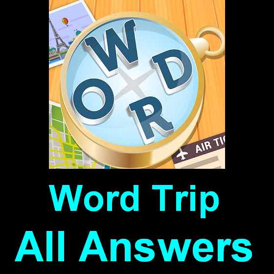 word trip answers