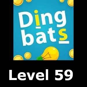Dingbats Level 59 print Answer » Puzzle Game Master
