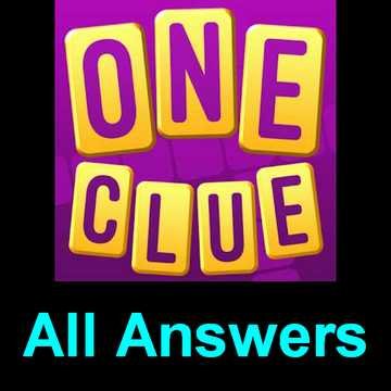 One Clue Crossword Answers All Chapters 54 in One page Puzzle Game