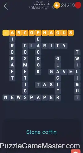 Crosswords For You Level 2-4 Answers
