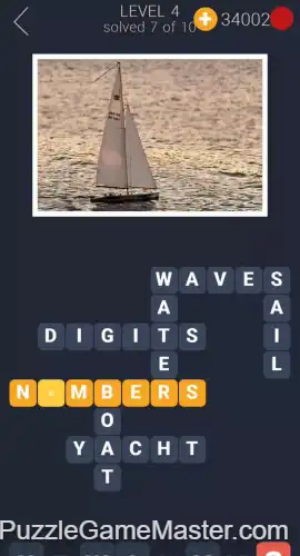 Crosswords For You Level 4-8 Answers