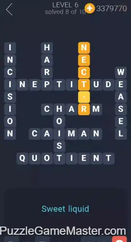 Crosswords For You Level 6-9 Answers