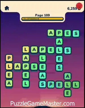 Word Horizons Level 109 Answer