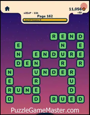 Word Horizons Level 162 Answer