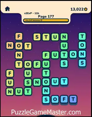 Word Horizons Level 177 Answer