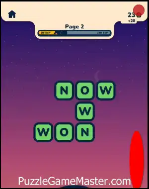 Word Horizons Level 2 Answer