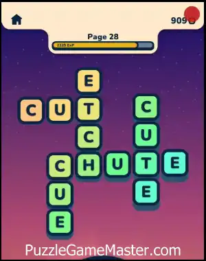 Word Horizons Level 28 Answer