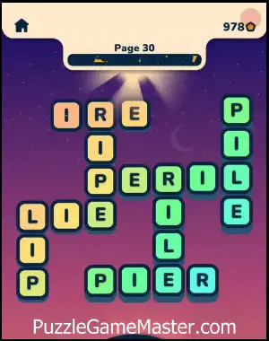 Word Horizons Level 30 Answer