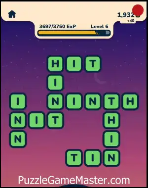 Word Horizons Level 44 Answer