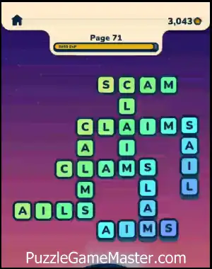 Word Horizons Level 71 Answer