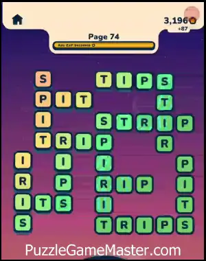 Word Horizons Level 74 Answer