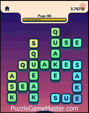 Word Horizons Level 80 Answer