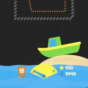 Squiggle Drop: Launch The Boat