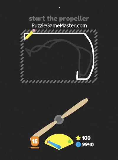 Squiggle Drop Level 51: Start The Propeller