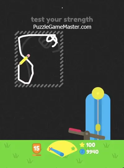 Squiggle Drop Level 61: Test Your Strength