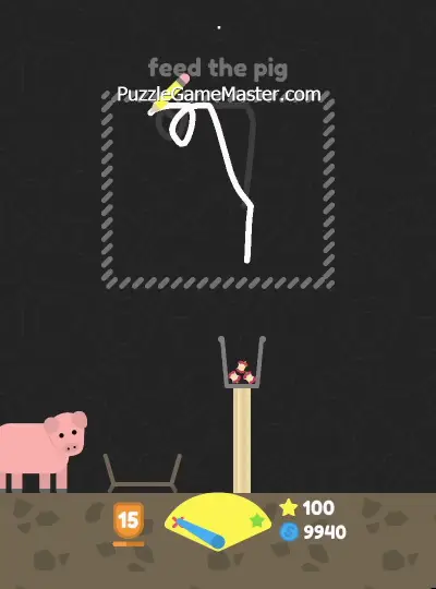 Squiggle Drop Level 69: Feed The Pig