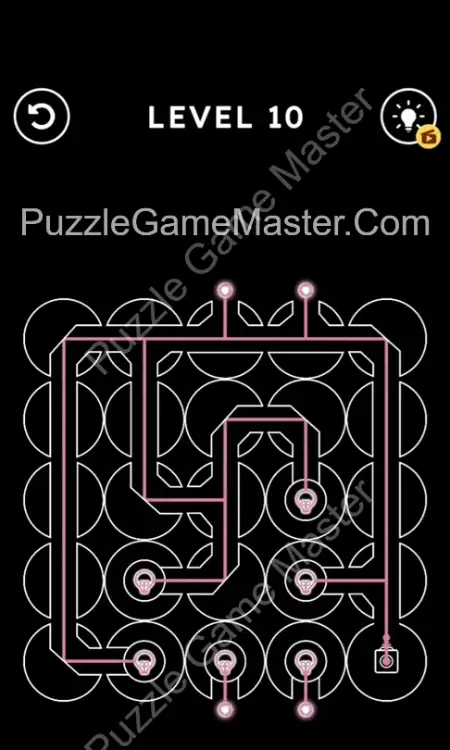 Laser Puzzle Level 10 Answer