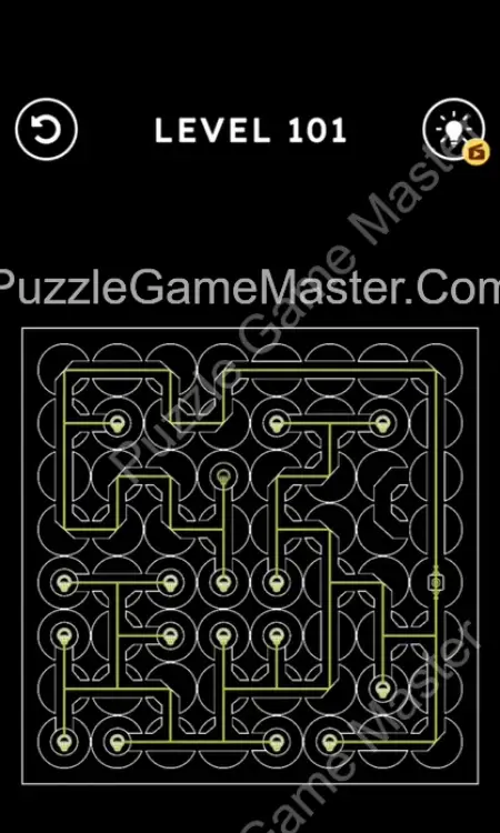 Laser Puzzle Level 101 Answer