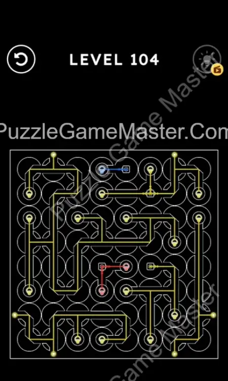 Laser Puzzle Level 104 Answer