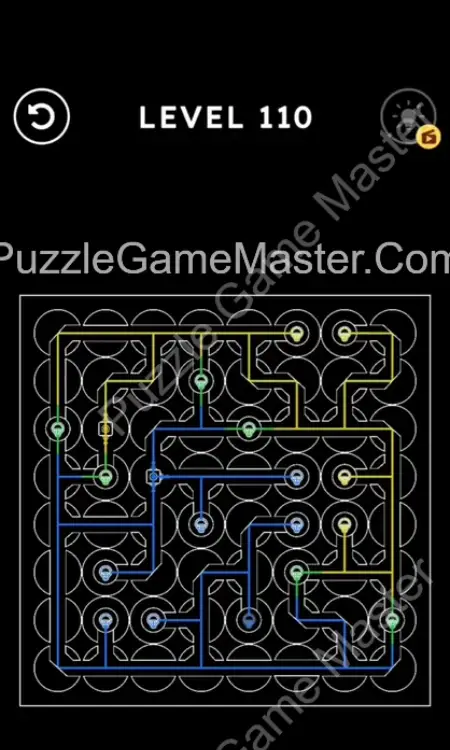 Laser Puzzle Level 110 Answer