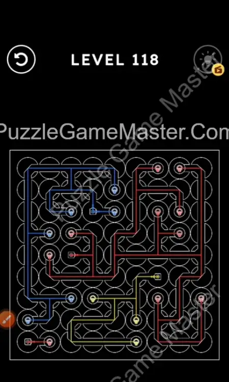 Laser Puzzle Level 118 Answer