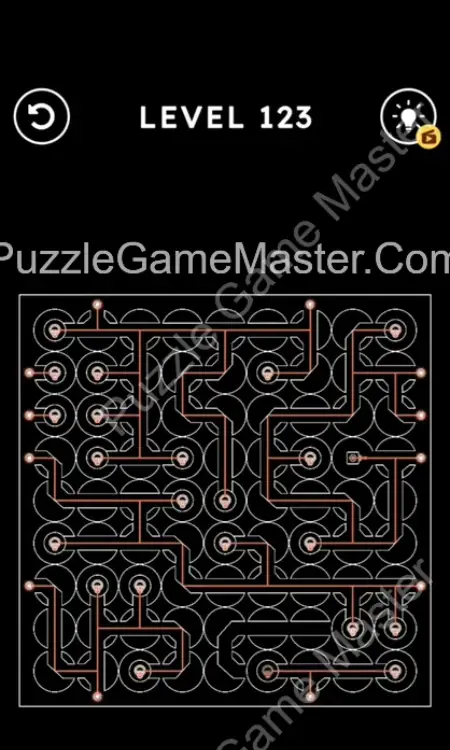Laser Puzzle Level 123 Answer