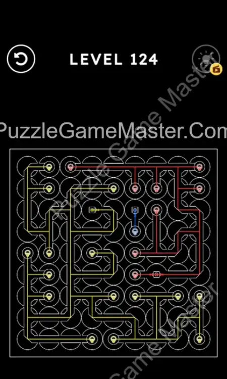 Laser Puzzle Level 124 Answer