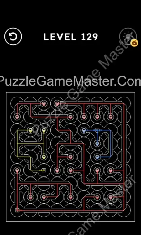 Laser Puzzle Level 129 Answer