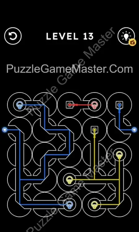 Laser Puzzle Level 13 Answer