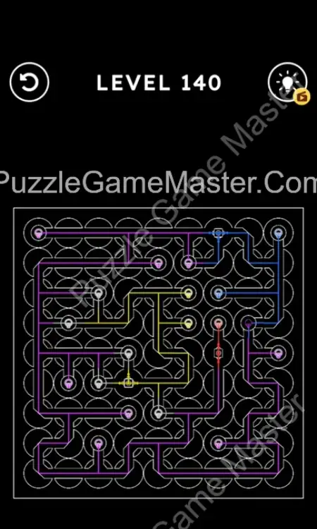 Laser Puzzle Level 140 Answer