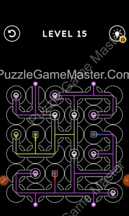 Laser Puzzle Level 15 Answer