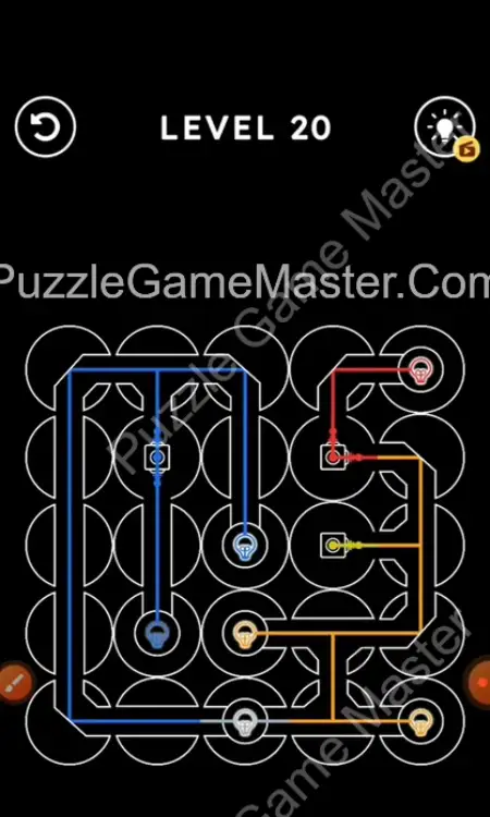 Laser Puzzle Level 20 Answer