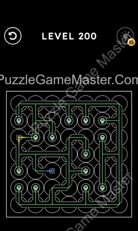Laser Puzzle Level 200 Answer