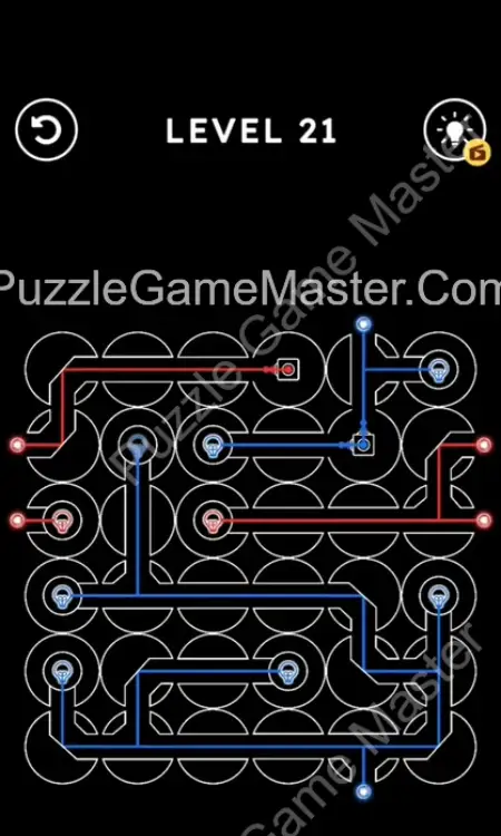 Laser Puzzle Level 21 Answer