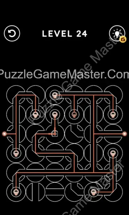 Laser Puzzle Level 24 Answer