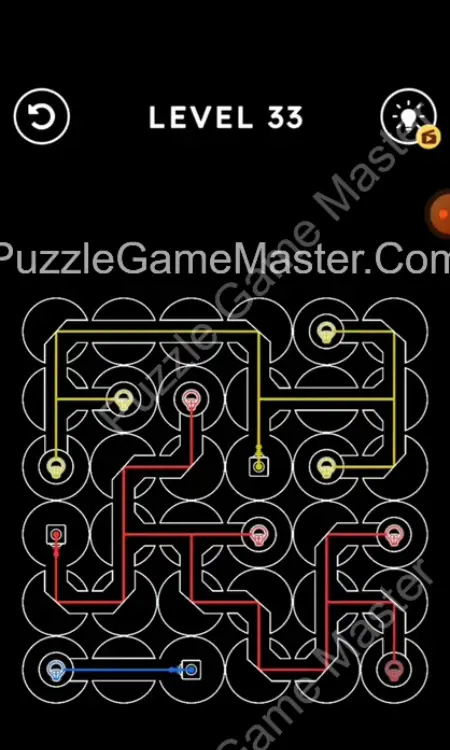Laser Puzzle Level 33 Answer