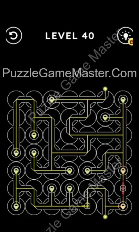 Laser Puzzle Level 40 Answer