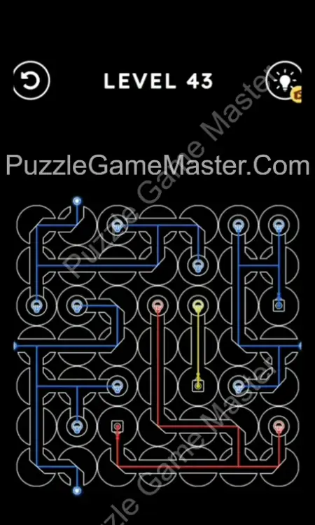 Laser Puzzle Level 43 Answer