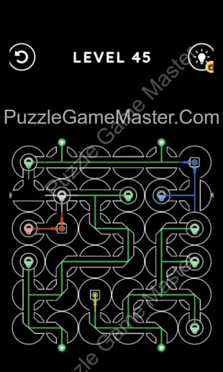 Laser Puzzle Level 45 Answer