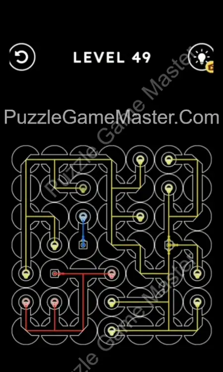 Laser Puzzle Level 49 Answer