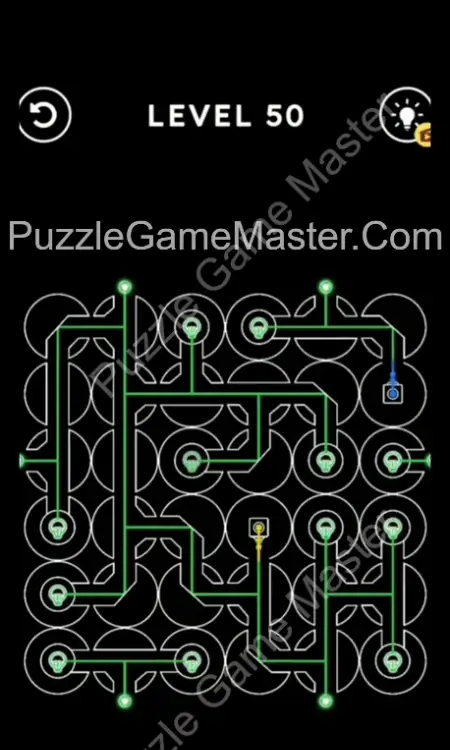 Laser Puzzle Level 50 Answer