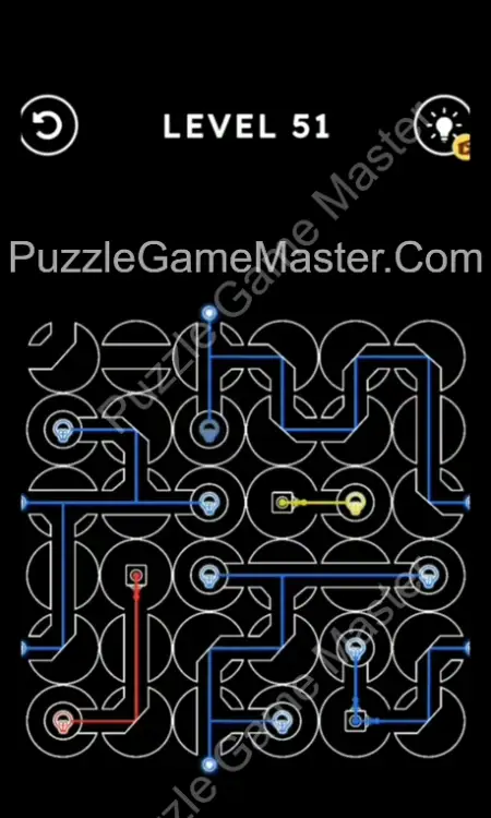 Laser Puzzle Level 51 Answer