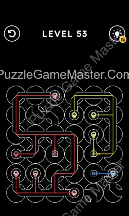 Laser Puzzle Level 53 Answer